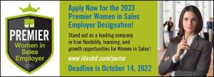 Premier Women in Sales Employer